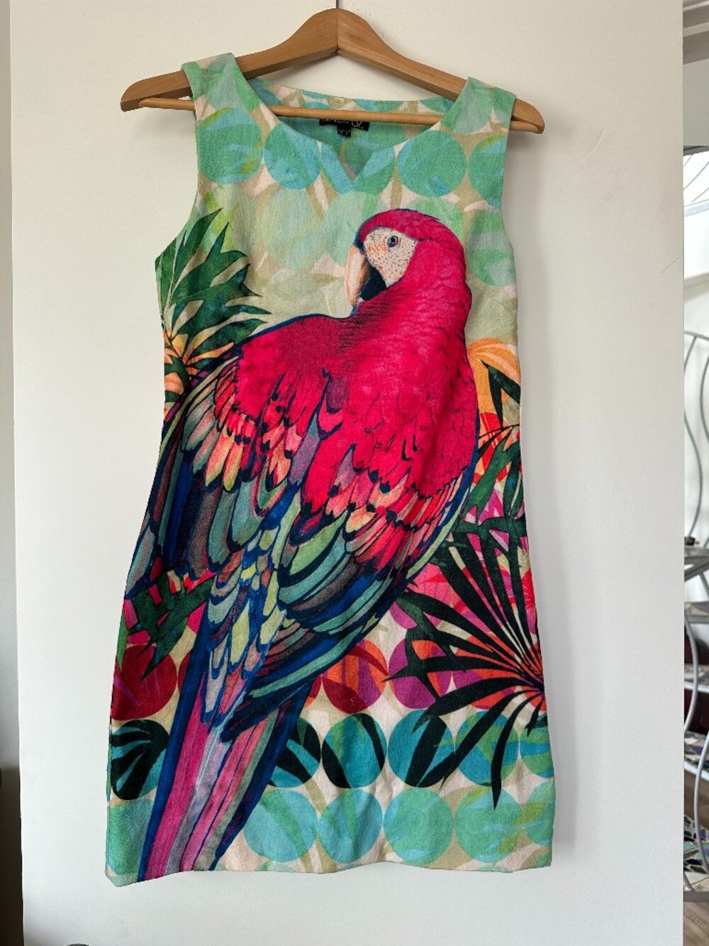 Colorful Parrot Dress!  Fun!
